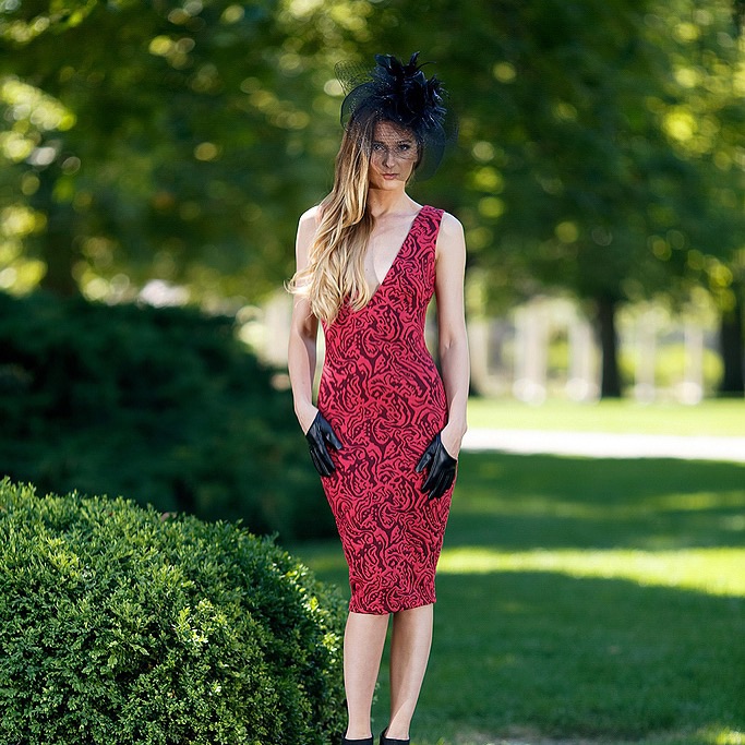 Cocktail Dress Warn Just For This Photoshoot Cocktail Dress Warn Just For This Photoshoot